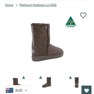 Authentic Uggs NWT and certificate!